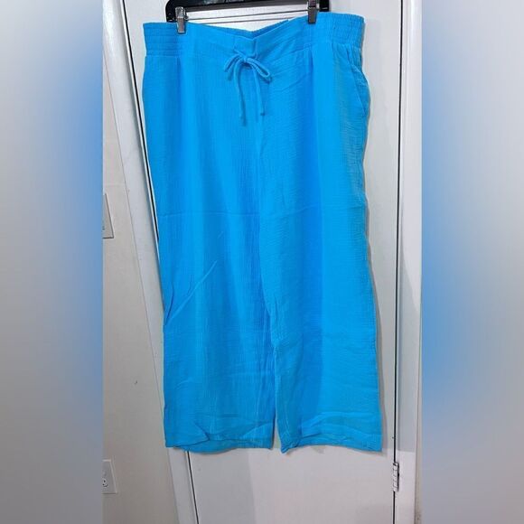 JM COLLECTION PLUS BEACH LOUNGE PANTS GAUZE SIZE 2X NEW 10 pair bundle resell